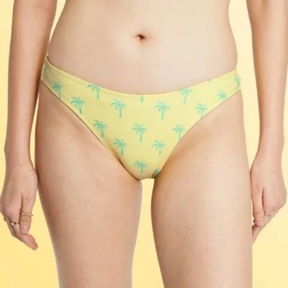 Stoney Clover Lane x Target Palm Trees Scoop Bikini Bottom - Picture 1 of 5